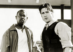 Martin Lawrence and Luke Wilson in Blue Streak