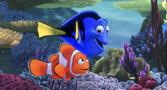 Marlin and Dory in Finding Nemo