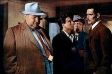 Orson Welles and Charlton Heston in Touch of Evil