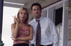 Rosanna Arquette and Matthew Perry in The Whole Nine Yards